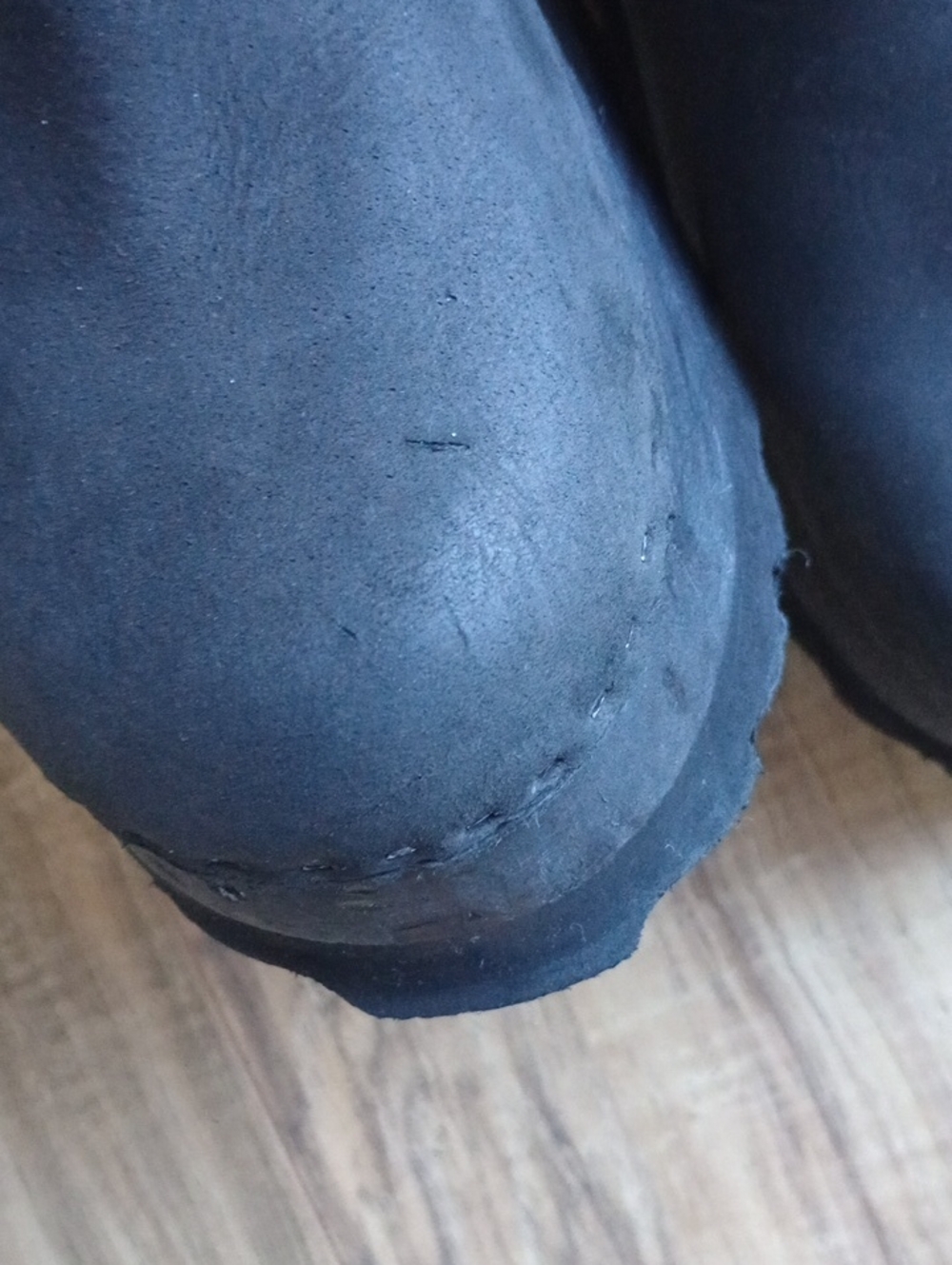 Bryr Clogs Mules Black Leather Chunky Minimalist Size 7 - Picture 6 of 9